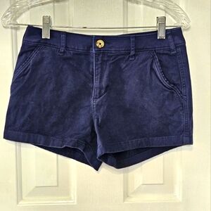 Abercrombie & Fitch Dark Blue Shorts Size 00